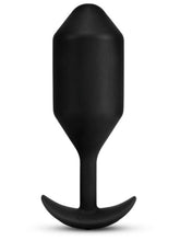 b-Vibe Vibrating Snug Plug XXL Black (size 5) Butt Plugs